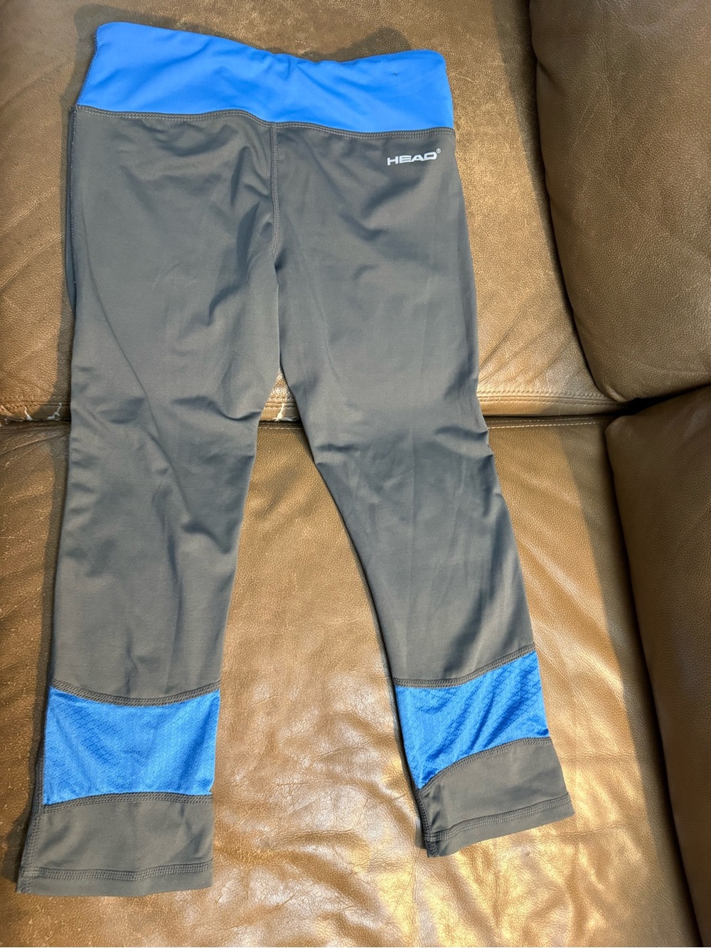 Head Women's Black and Blue Leggings